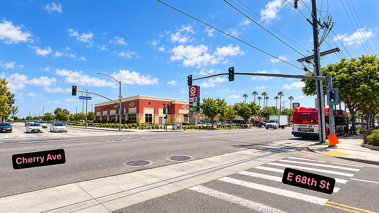 6819 Cherry Ave & 1901 E 68th St, Long Beach, CA, For Sale, Image-1