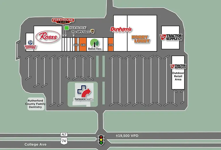 1639 College Avenue, Spindale, NC, For Lease, Image-1